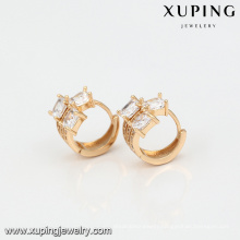 94730 Mens earring tanishq diamond jewelry simple shape gold plated women hoop earrings